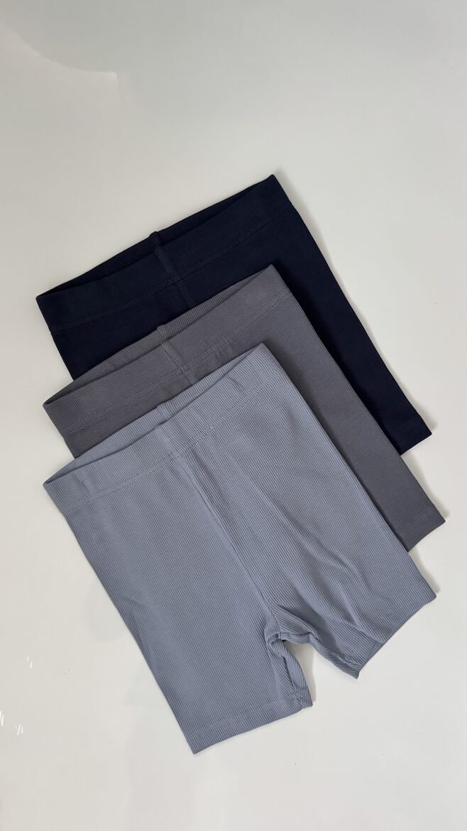 3 gab. ribbed legingšorti “Zili”