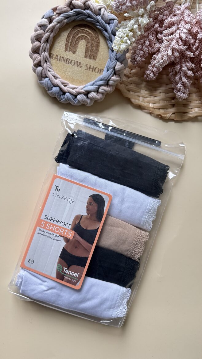 5 gab. super soft “shorts” apakšbikses 