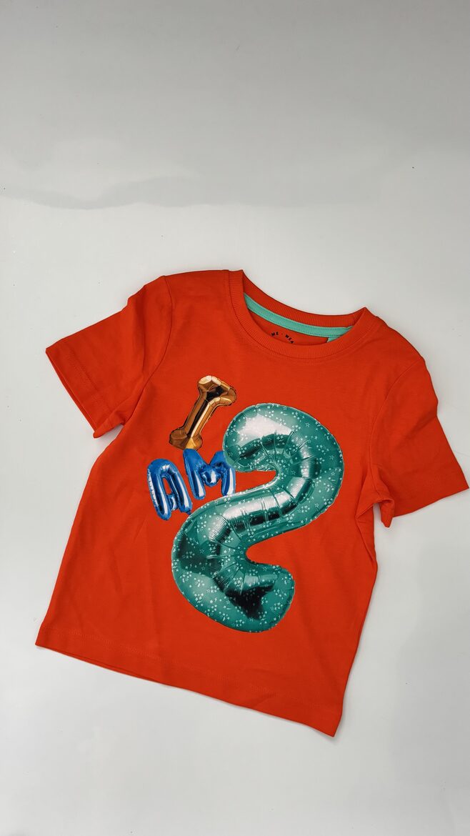 Jubilejas T-krekls “I am 2”