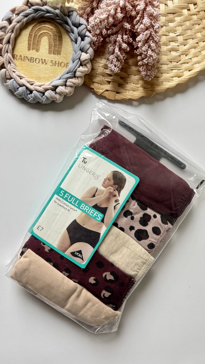 5 gab. “Full briefs” apakšbikses Leopards