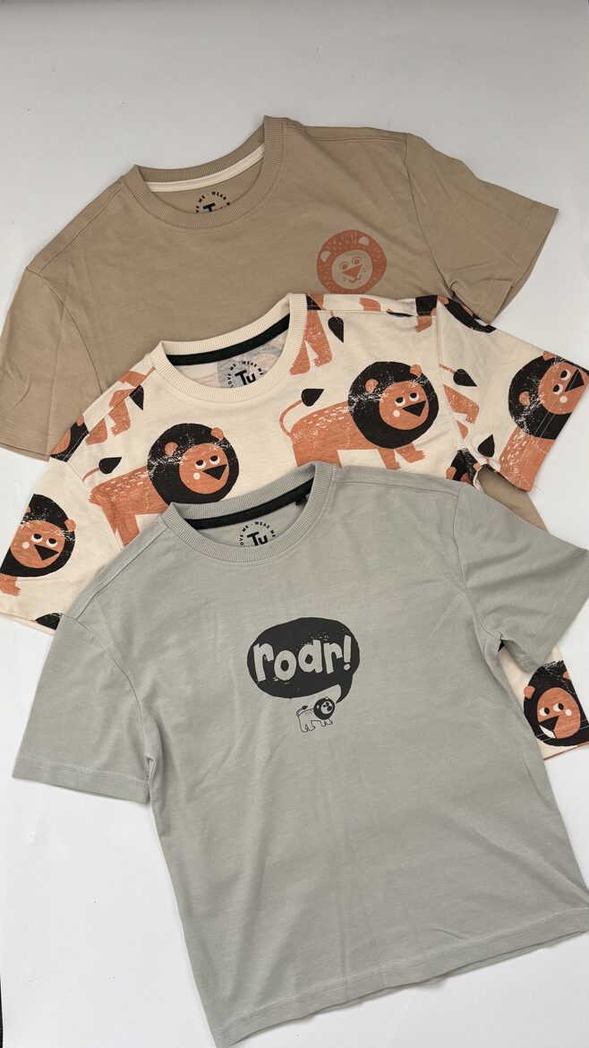 3 gab. T-krekli “Lauvas”