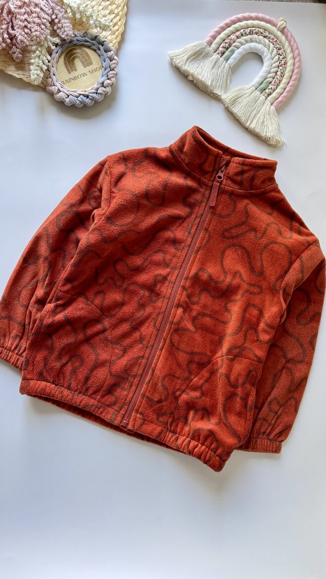 Flīsa jaka “Oranža”