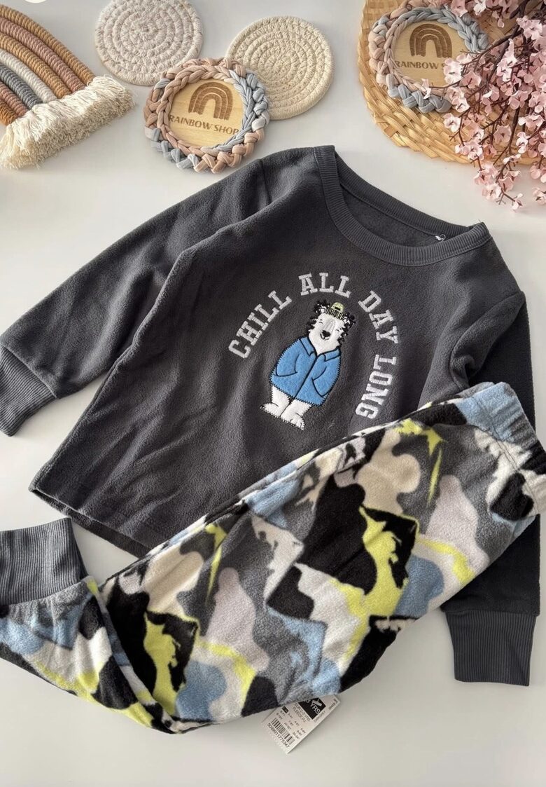 Flīsa pidžama “Polārlācis”