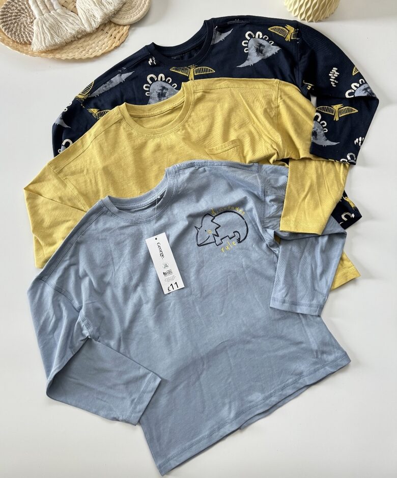 3 gab. garroku krekliņi “Dino”