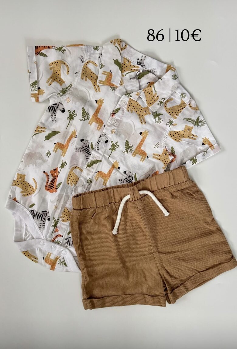 Kreklbodijs + šorti “Safari”