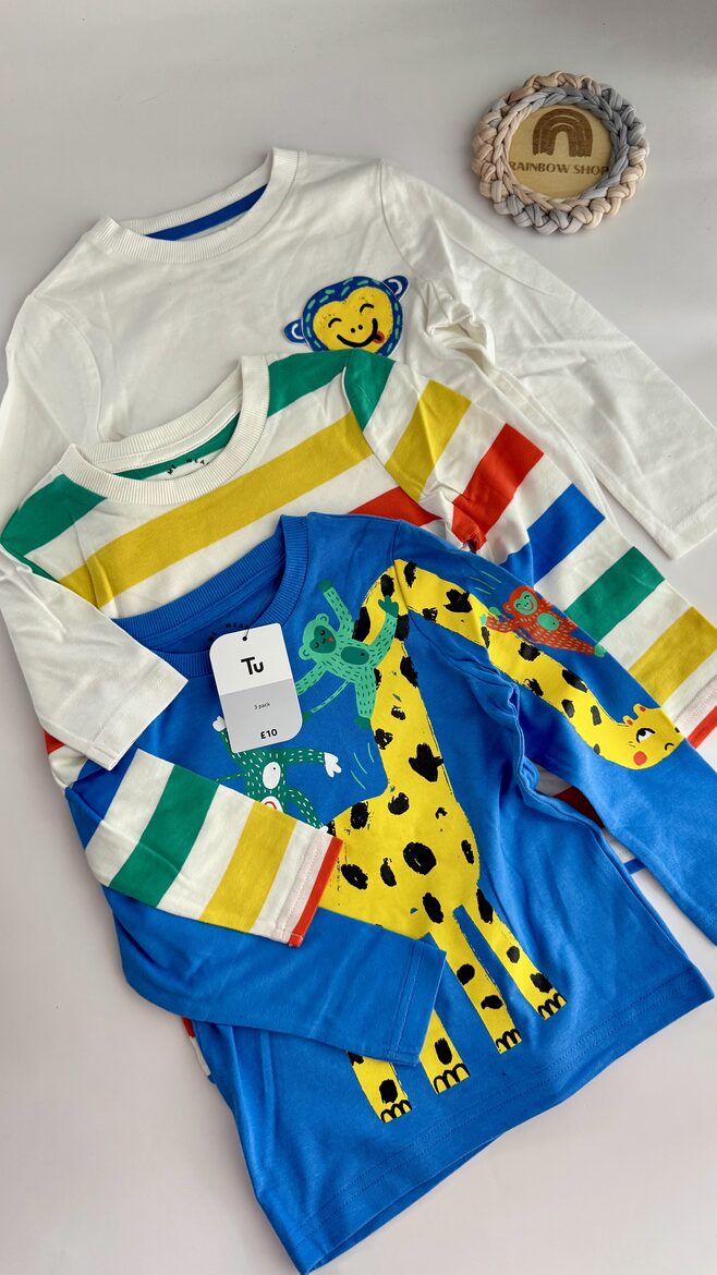 3 gab. garroku krekliņi “Žirafe”