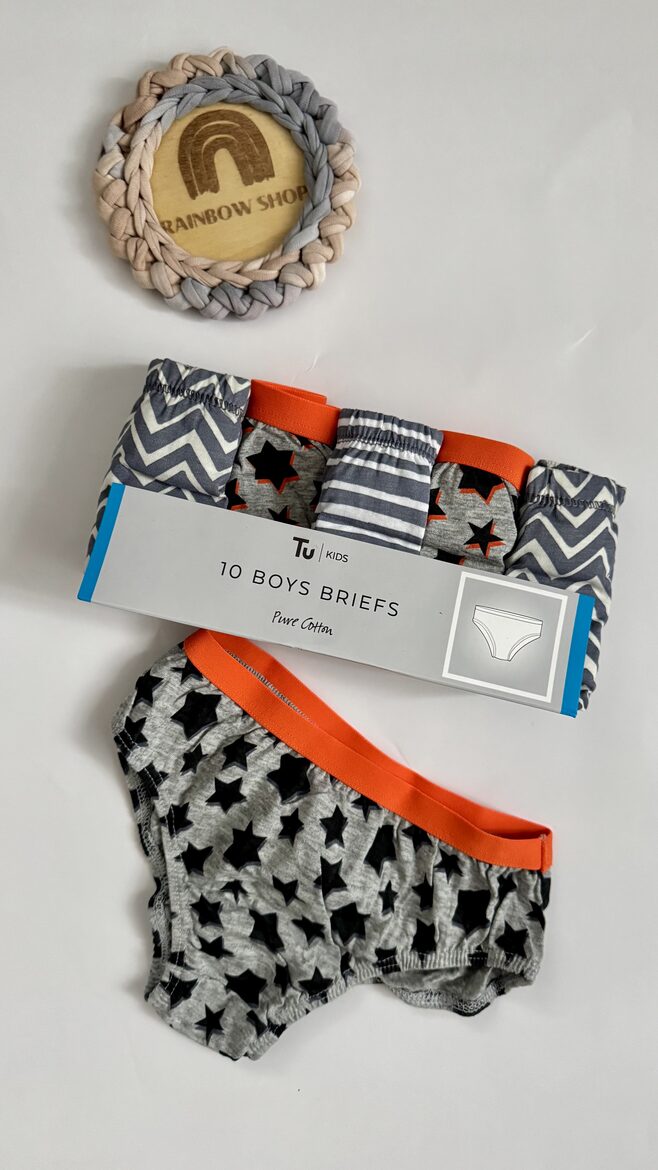 10 gab. apakšbikses “Pelēkās zvaigznes”