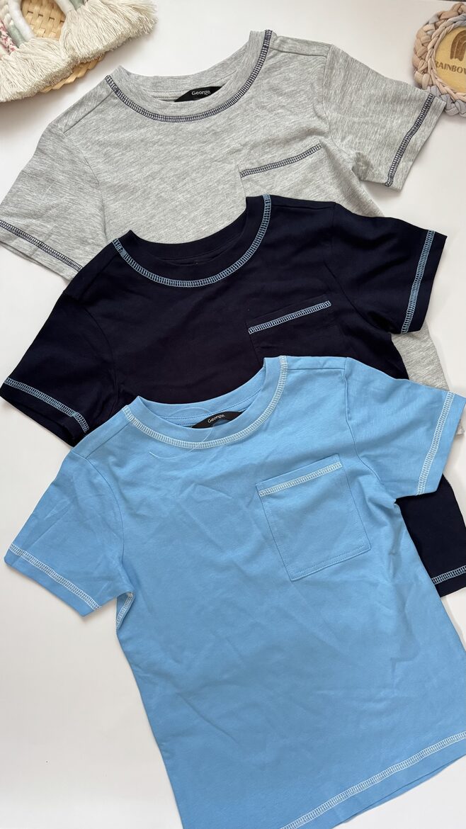 3 gab. T-krekli “Zili”