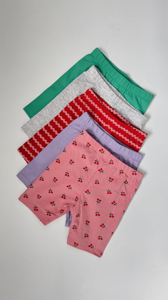 5 gab. koši legingšorti 