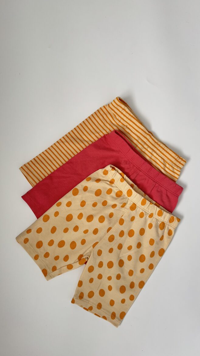 3 gab. legingšorti “Pumpiņas”