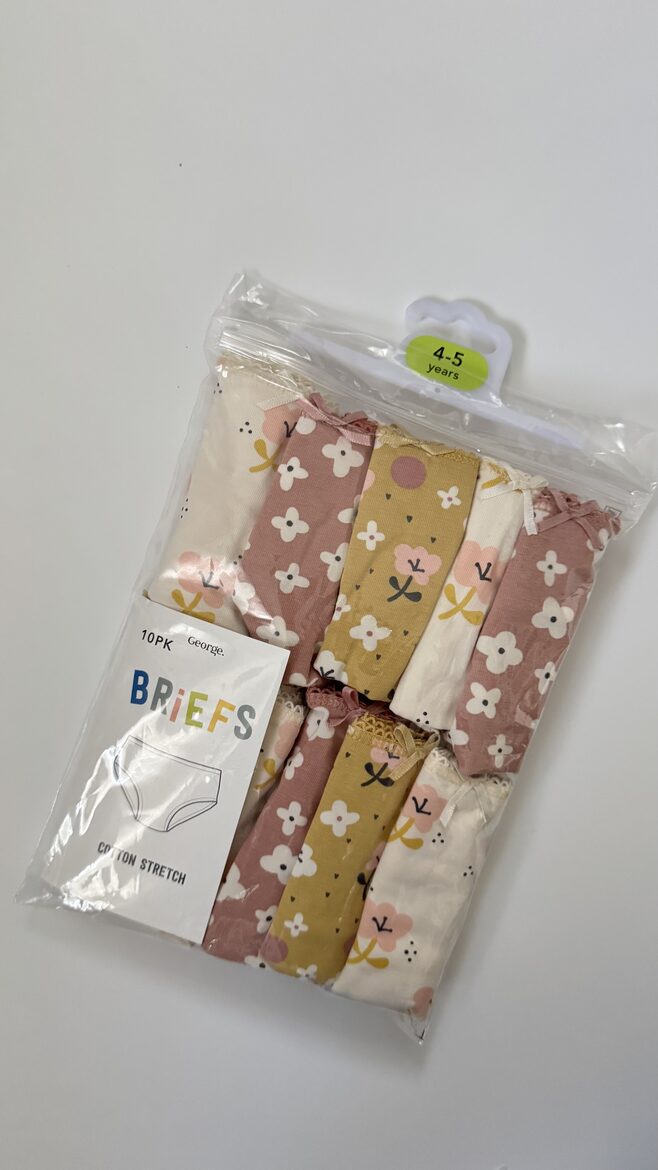 10 gab. apakšbikses “Daisy flowers”