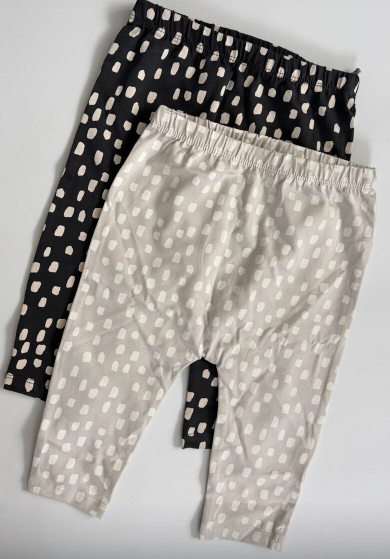 2 gab. kokvilnas legingi