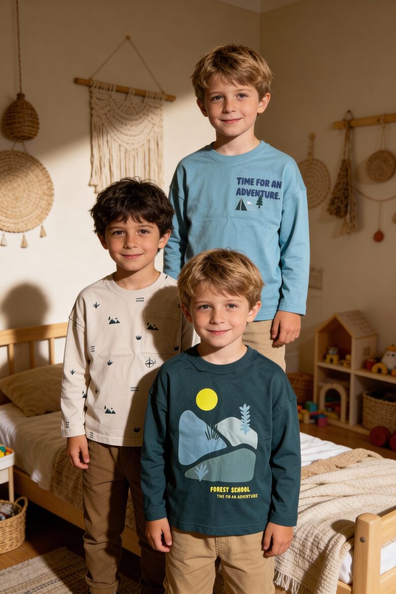 3 gab. garroku krekliņi ADVENTURE