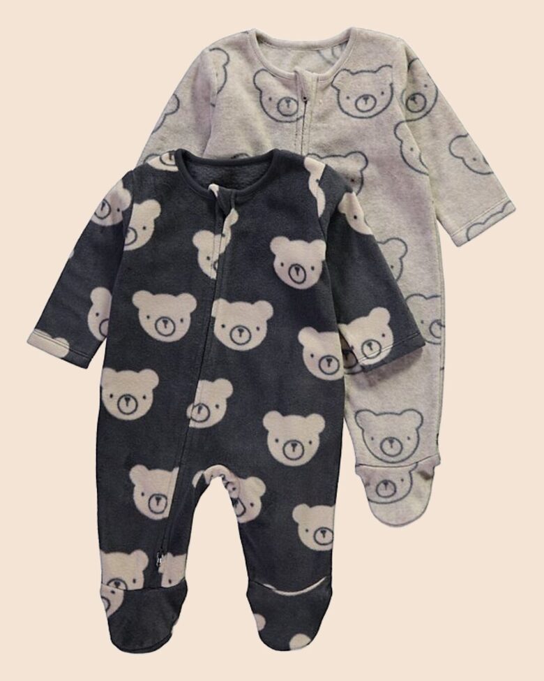 2 gab. siltie flīsa zip “Lācīši”