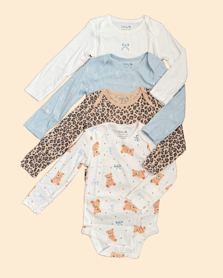 4 gab. Ribbed garroku bodiji 