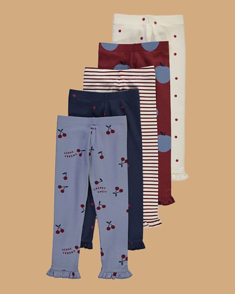 5 gab. legingi “Ķirši, āboli”