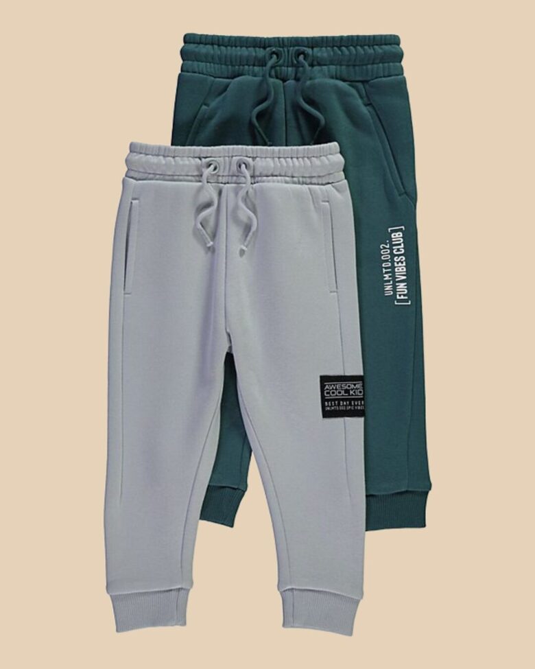 2 gab. treniņbikses ar uzrakstiem 