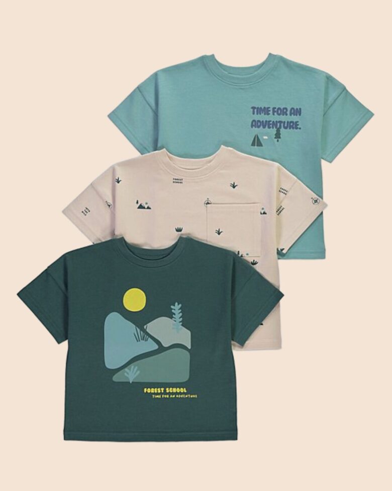 3 gab. T-krekli “Adventure”