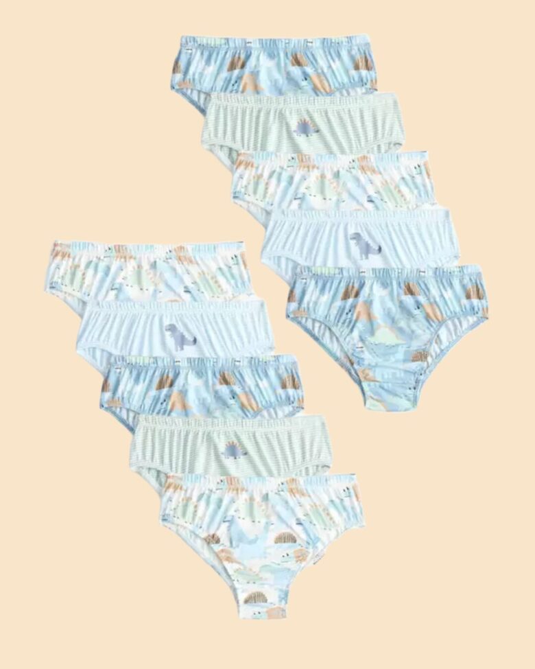 10 gab. apakšbikses “Pastel dino”