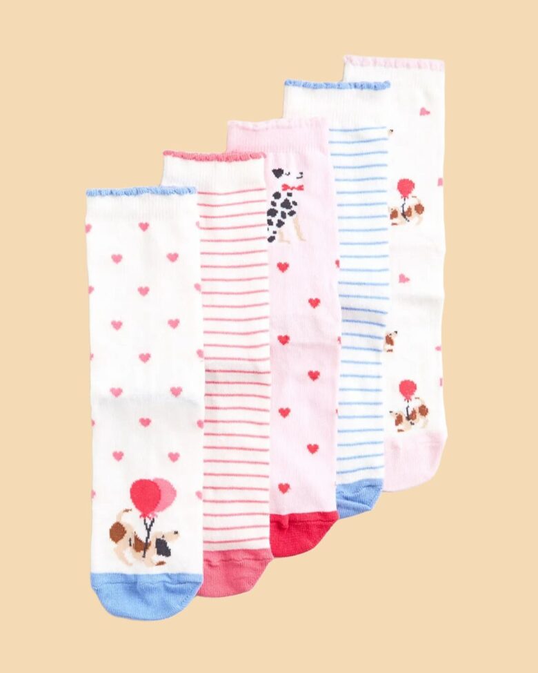 5 gab. kokvilnas zeķes “Sirsniņas”