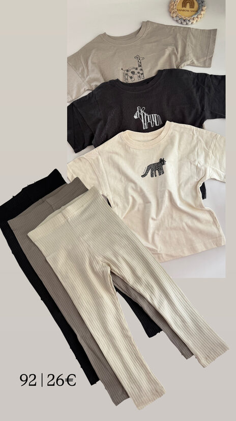 3 gab. kostīmi “Minimalistic animals”