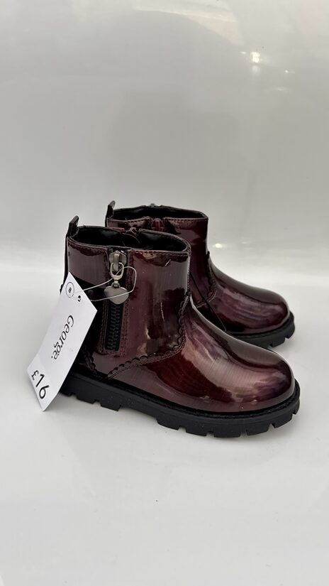 Lakoti, bordo toņa starpsezonas zābaki