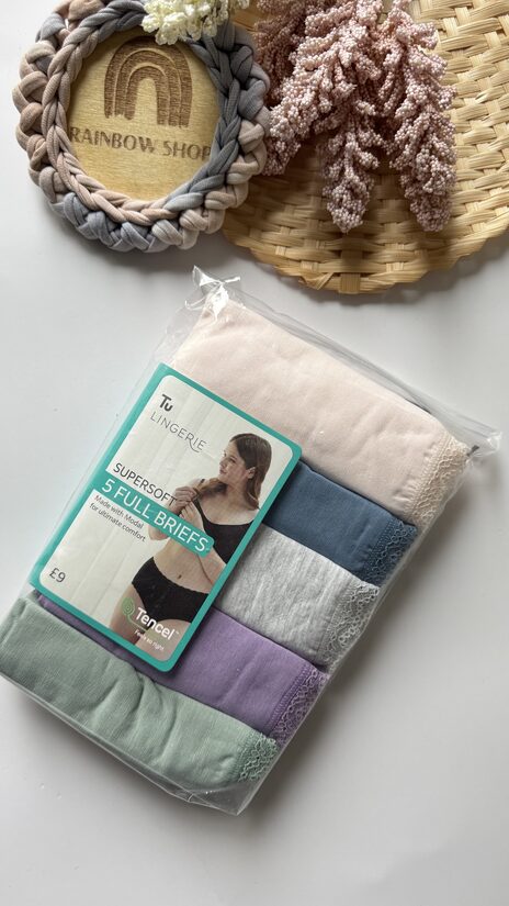 5 gab. Super soft “Full briefs” apakšbikses 