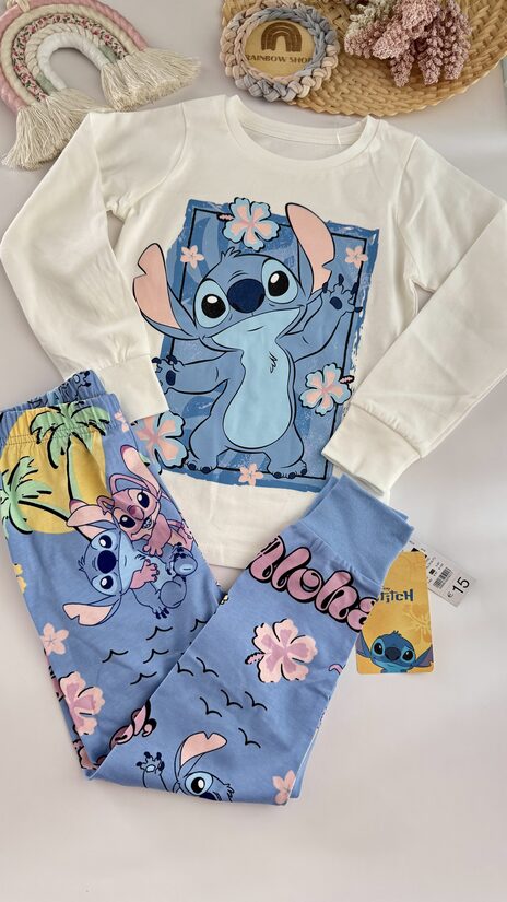 Stich kokvilnas pidžama