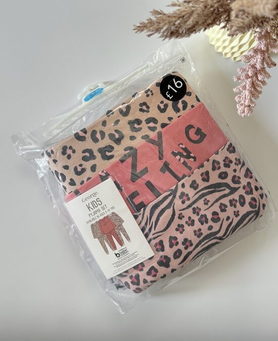 3 gab. garās pidžamas “Leopards”