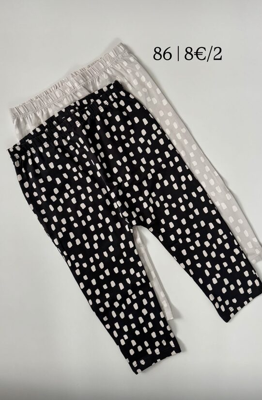 2 gab. plāni kokvilnas legingi 