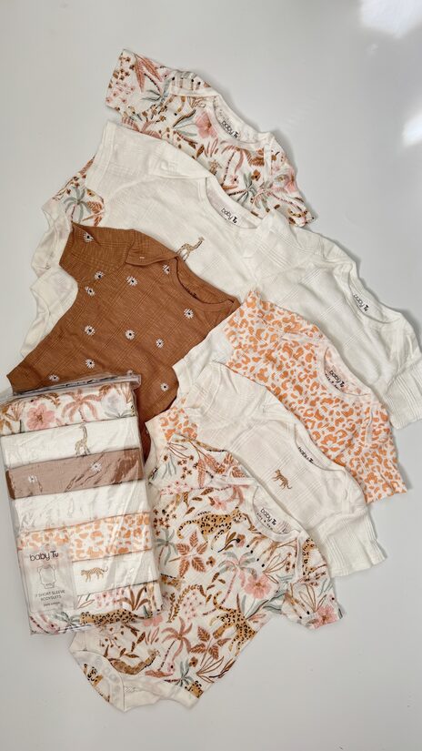 7 gab. ribbed īsroku bodiji “Safari”