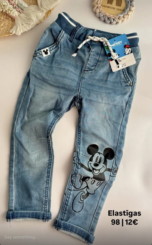 Džinsa jogeri “Mickey”