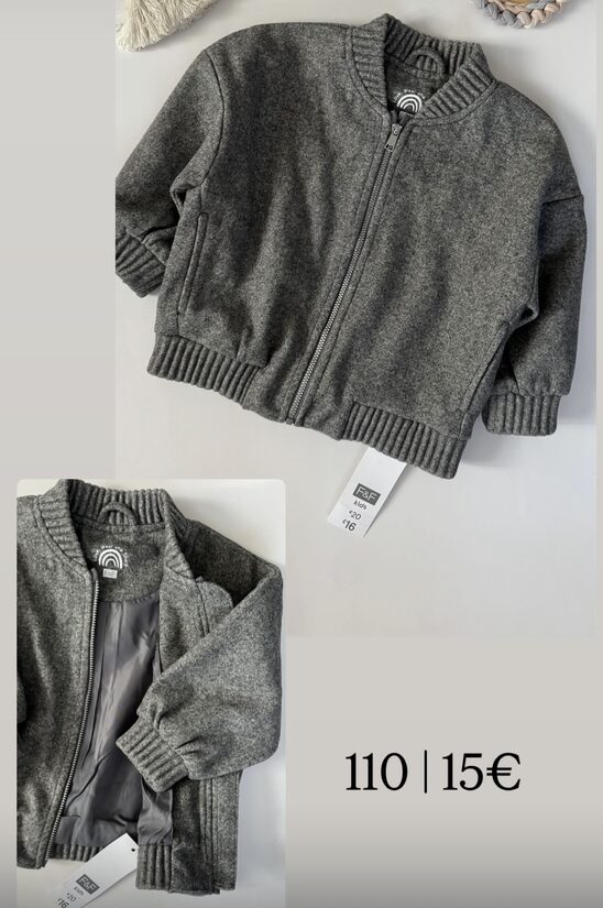 Mīksta filca jaka ar oderi 