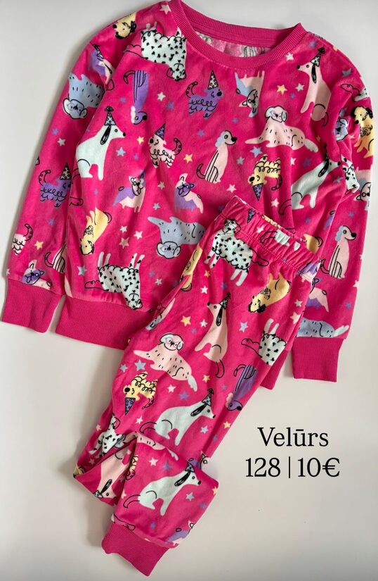 Velūra pidžama “Sunīši”