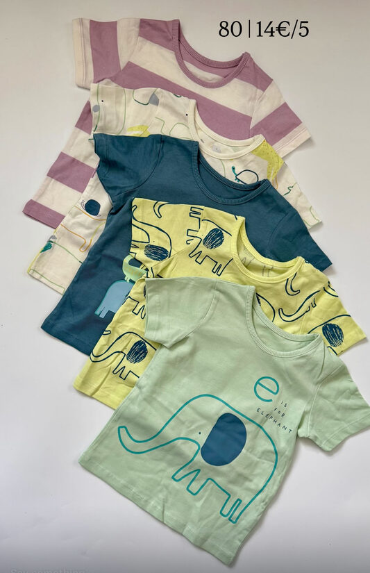 5 gab. T-krekli “Zilonīši”