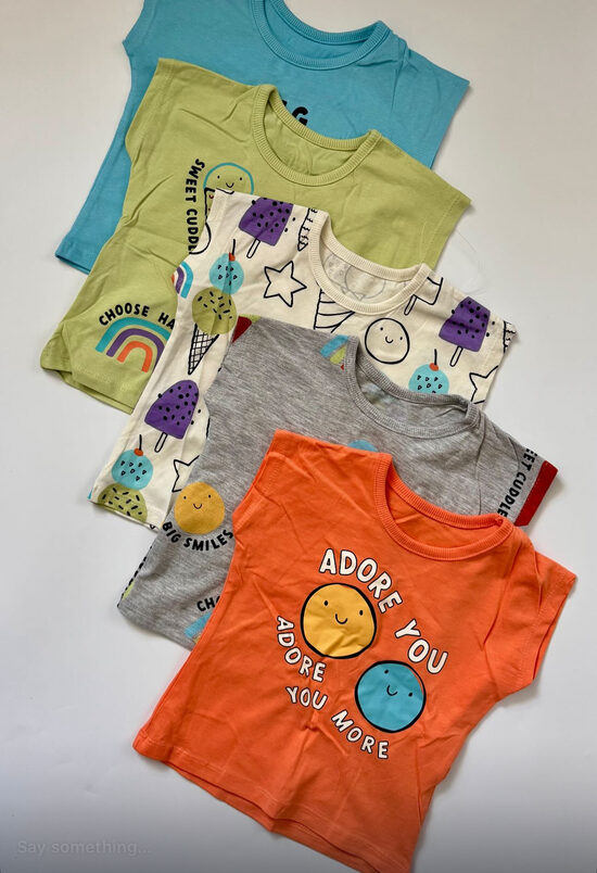 5 gab. T-krekli “Saldējums”