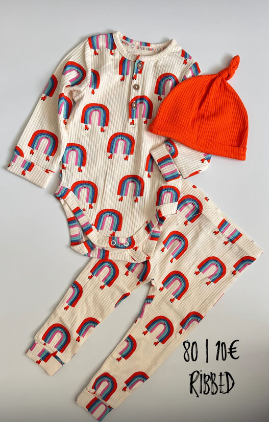 Ribbed kostīms “Rainbow”