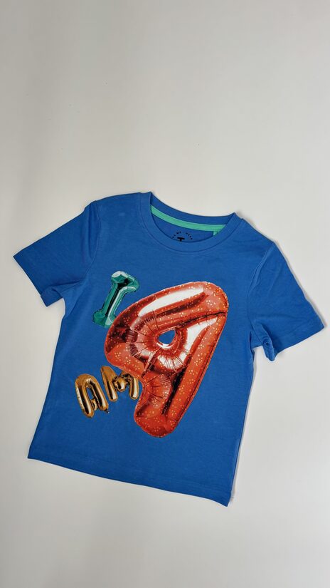 Jubilejas T-krekls “I am 4”