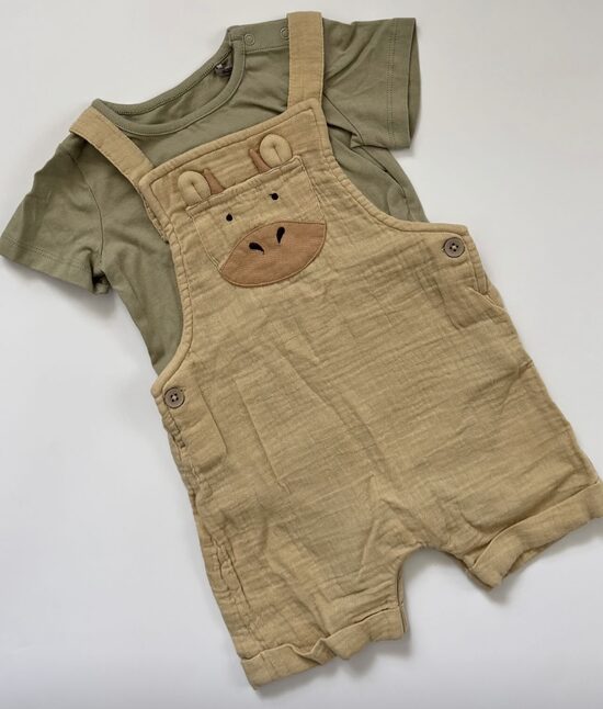 Bodijs + muslina romperis