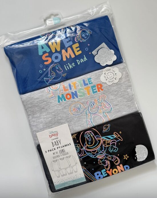 3 gab. garās pidžamas 