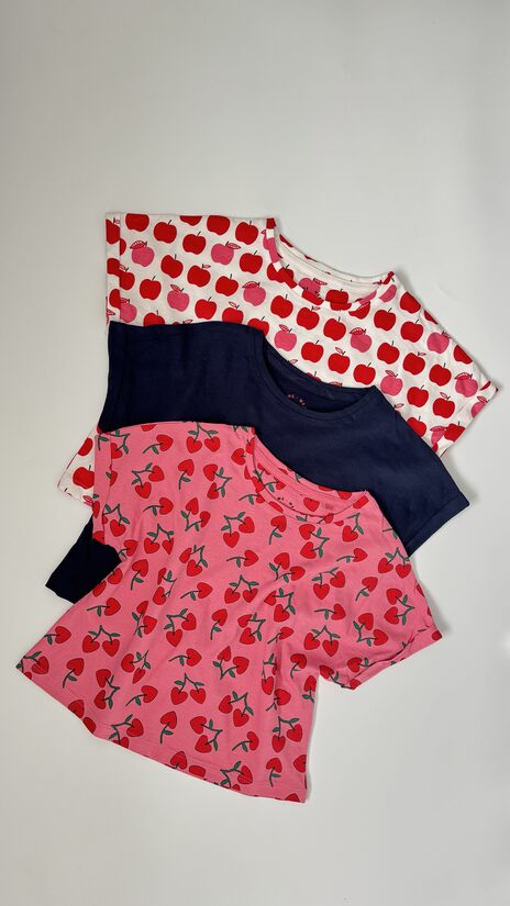 3 gab. T-krekli “Ķirsīši”