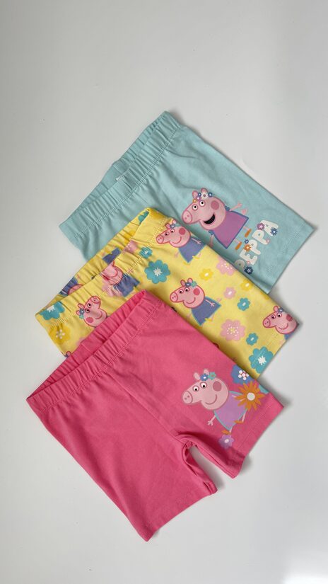 3 gab. legingšorti “Peppa”