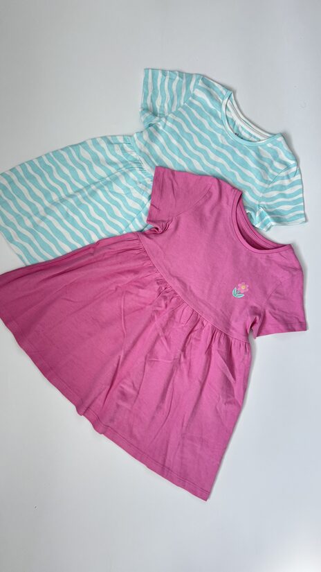 2 gab. kokvilnas kleitas 