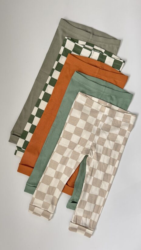 5 gab. ribbed legingi “Dambrete”