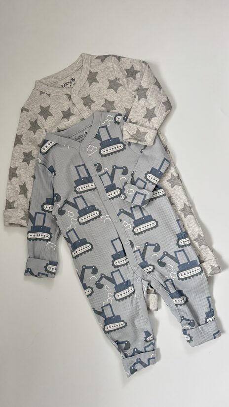 2 gab. ribbed rāpuļi “Ekskavatori”