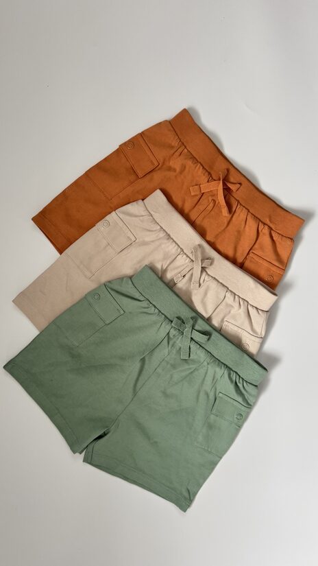 3 gab. kargo šorti