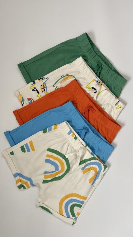 5 gab. šorti “Rainbow”