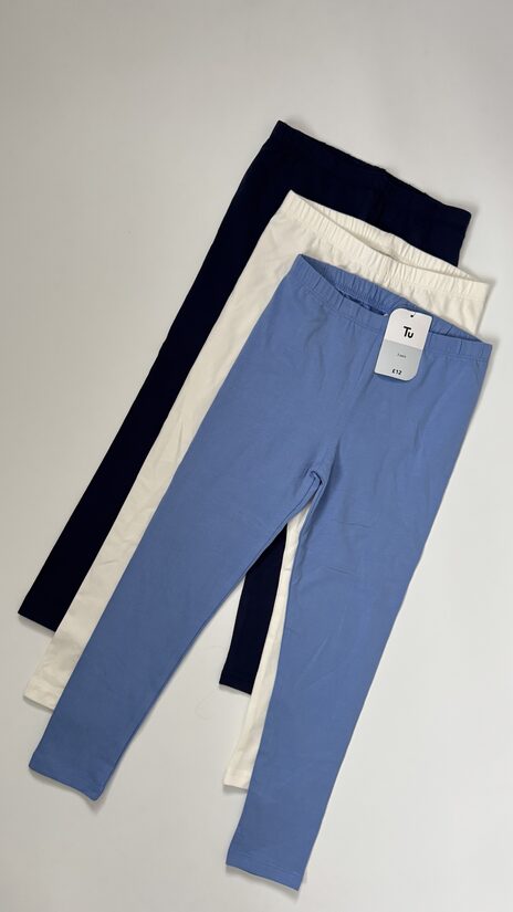 3 gab. neitrāli legingi 