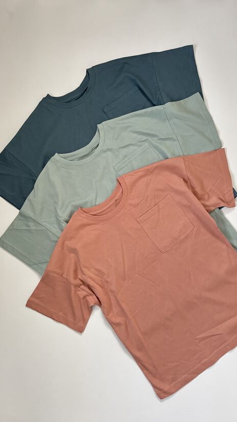 3 gab. kokvilnas T-krekli