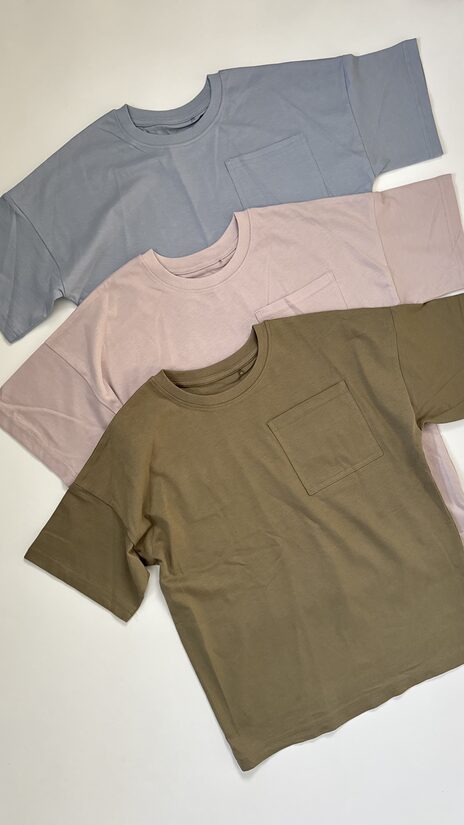 3 gab. kokvilnas T-krekli